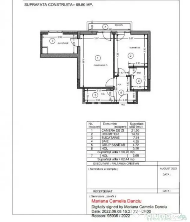 Apartament 2 camere 59MP | Baneasa | Mobilat si utilat | Blo - Bucuresti (Bucuresti-Ilfov)