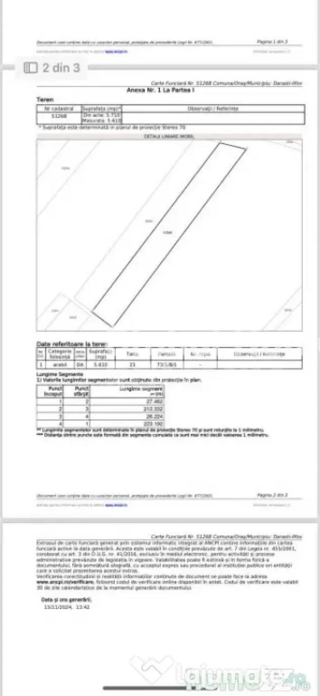 Teren intravilan 5610MP | Darasti-Ilfov | Oportunitate inves