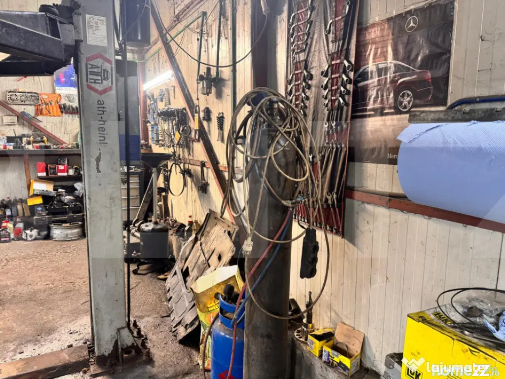Hală Service Complet Utilată – La Strada Principală, Zo