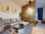 Garsonieră decomandată 42 mp utili, bloc nou - Noua Res... 