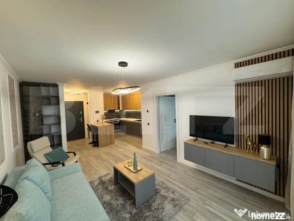 Apartament cu 2 camere, mobilat si utilat, cu parcare, in El - Cluj-Napoca (Cluj)