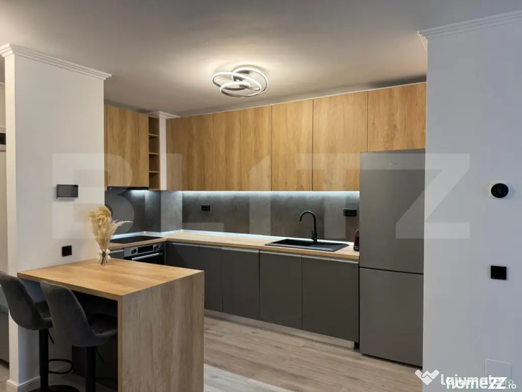 Apartament cu 2 camere, mobilat si utilat, cu parcare, in El - Cluj-Napoca (Cluj)
