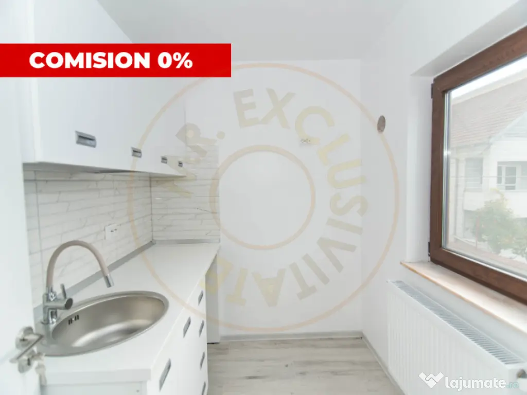 Garsoniera decomandata - renovata - etaj 1 - Gavana