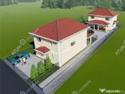 Casa individuala in Selimbar 4 camere decomandate curte indi 