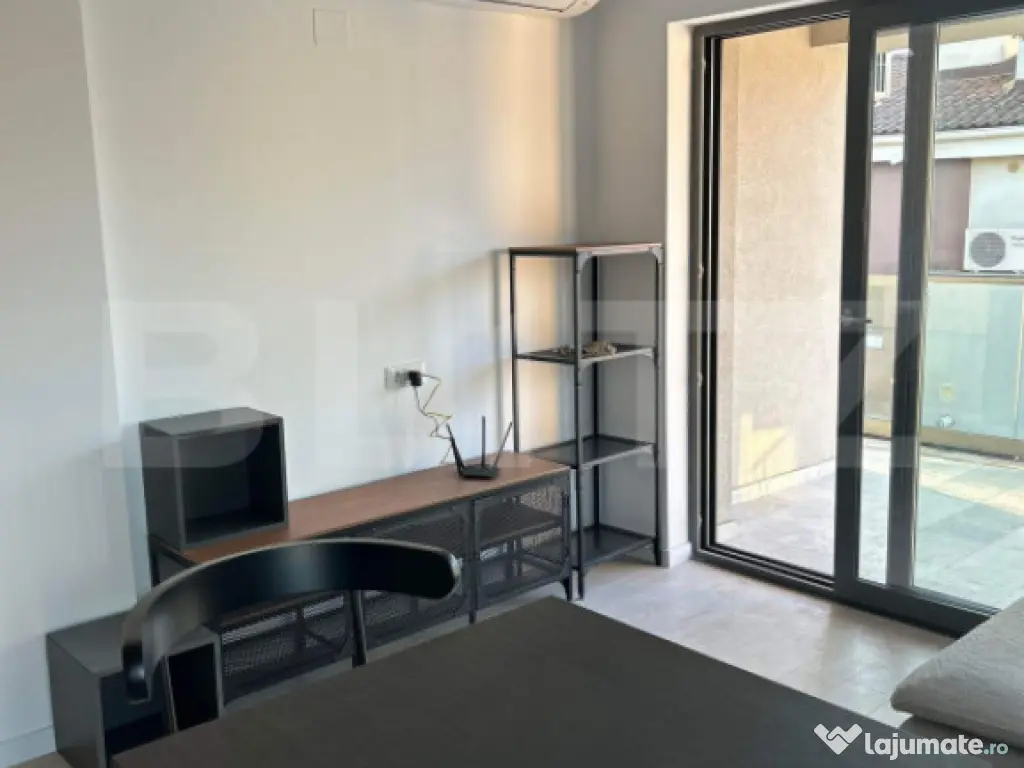 Studio 37 mp +22 mp terasa, bloc nou, Brazda lui Novac