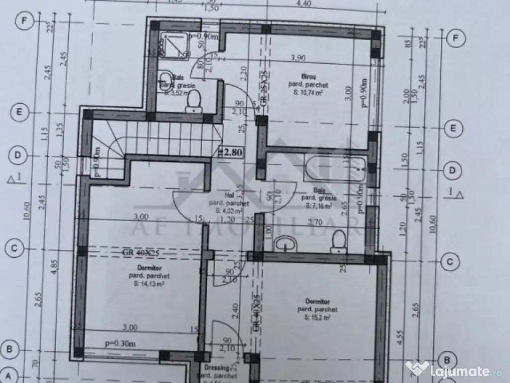 Valea Lupului str Academiei Vila P E 5cam Teren 515mp constr