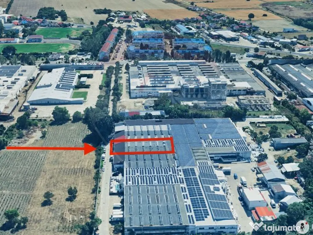 Spațiu industrial 558mp Insta Electric sud