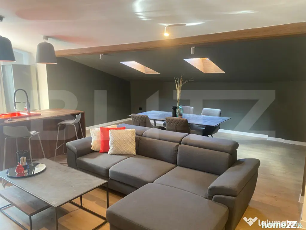 Apartament cu 3 camere, 90mp, parcare subterana, boxa, zona - Floresti (Cluj)