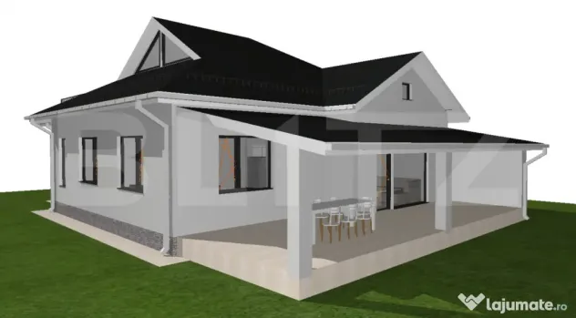 Casa P+M, 232 mp, 732 mp teren, zona Ionumi