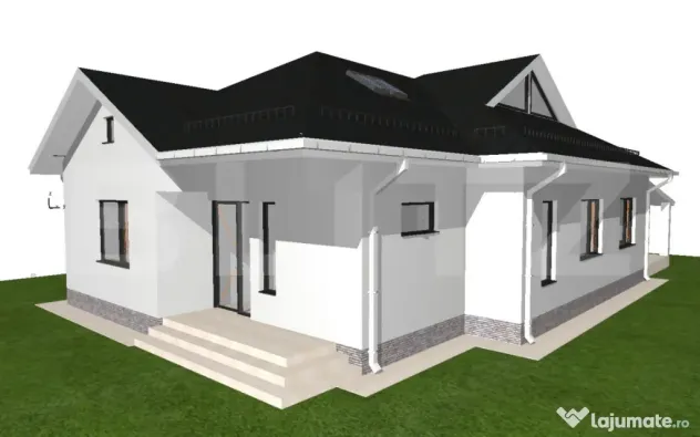 Casa P+M, 232 mp, 732 mp teren, zona Ionumi