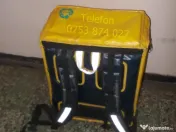 Rucsac Glovo extensibil utilizat,geanta termica,Livrari alimente suc bauturi apa 