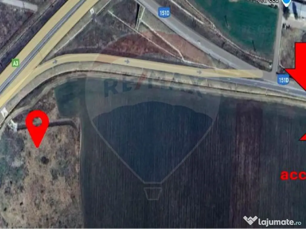 DE VANZARE Teren agricol 41.356mp Targu Mures / DJ DJ151D