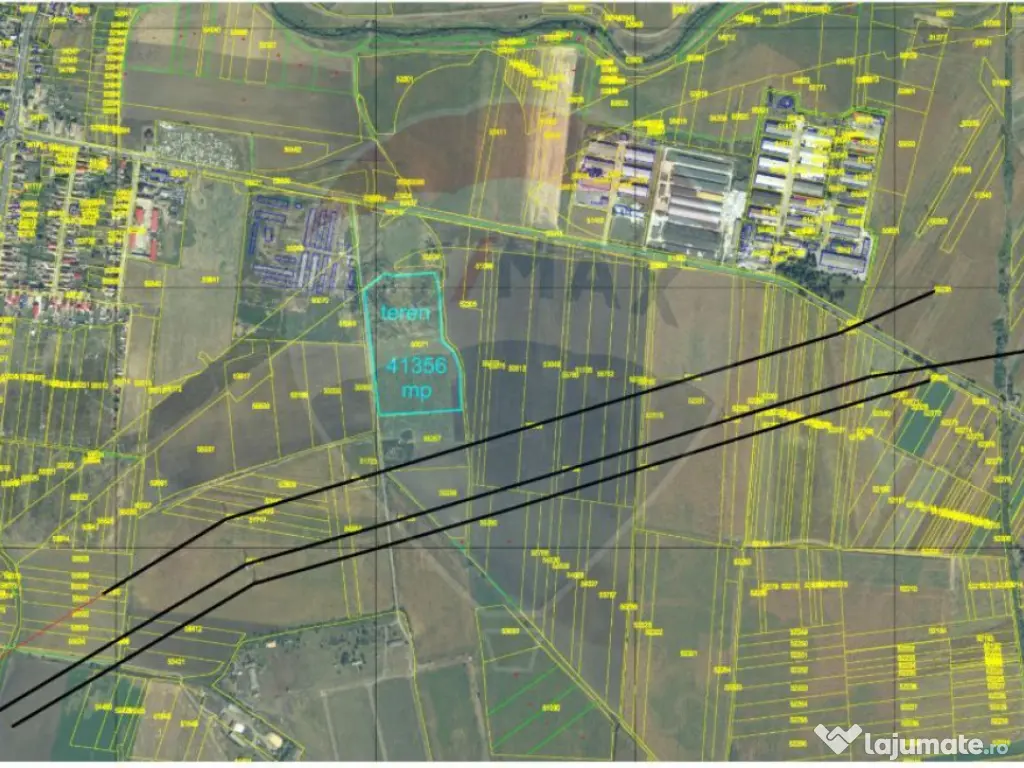 DE VANZARE Teren agricol 41.356mp Targu Mures / DJ DJ151D