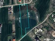 Teren intravilan, 9195 mp, dubla deschidere,Vladiceasca/S... 