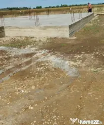 Teren de vanzare in Santandrei cu fundatie turnata si autori