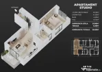 2cam.studio dec.+parcare/central Popesti-Leordeni