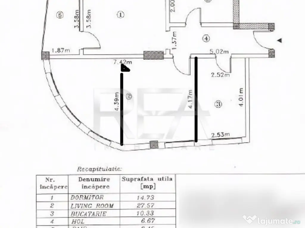 3 camere Vatra Luminoasă, centrală, et. 3, an 2013, 72 mp