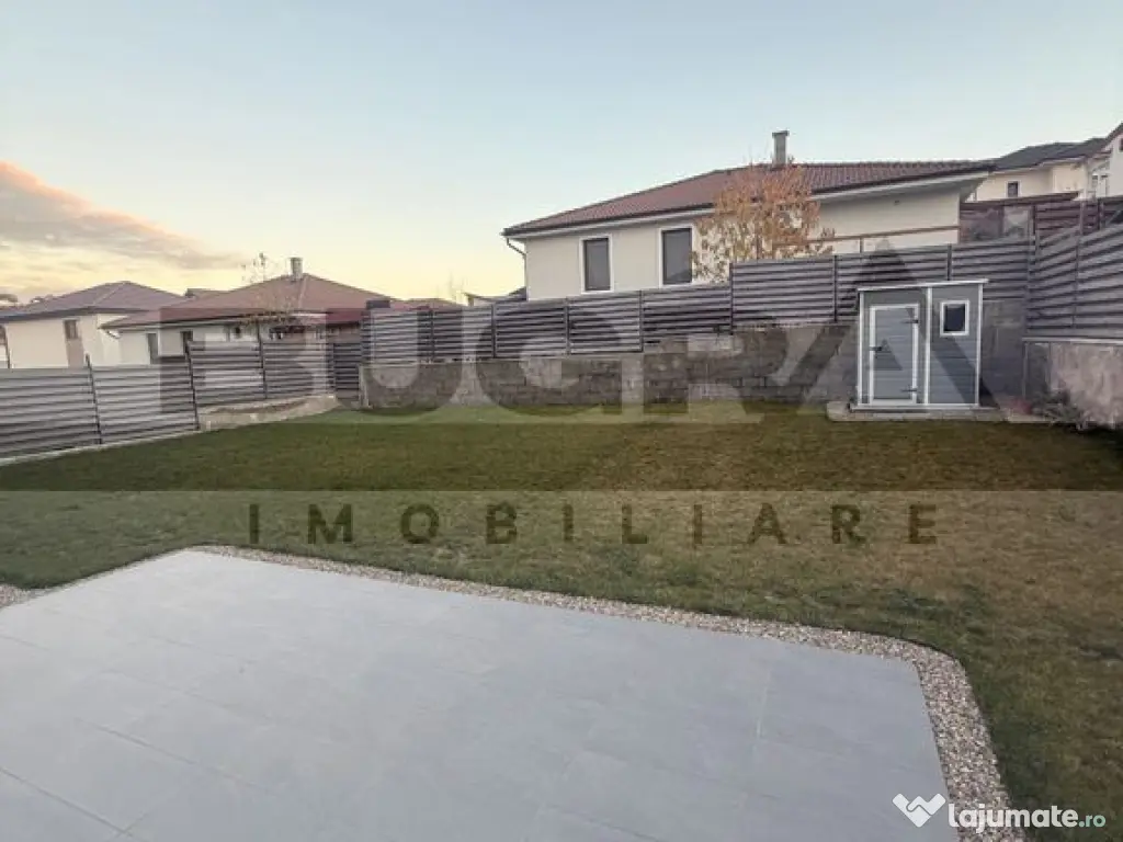 Casa individuala nouă, teren 450 mp, zona Dezmir