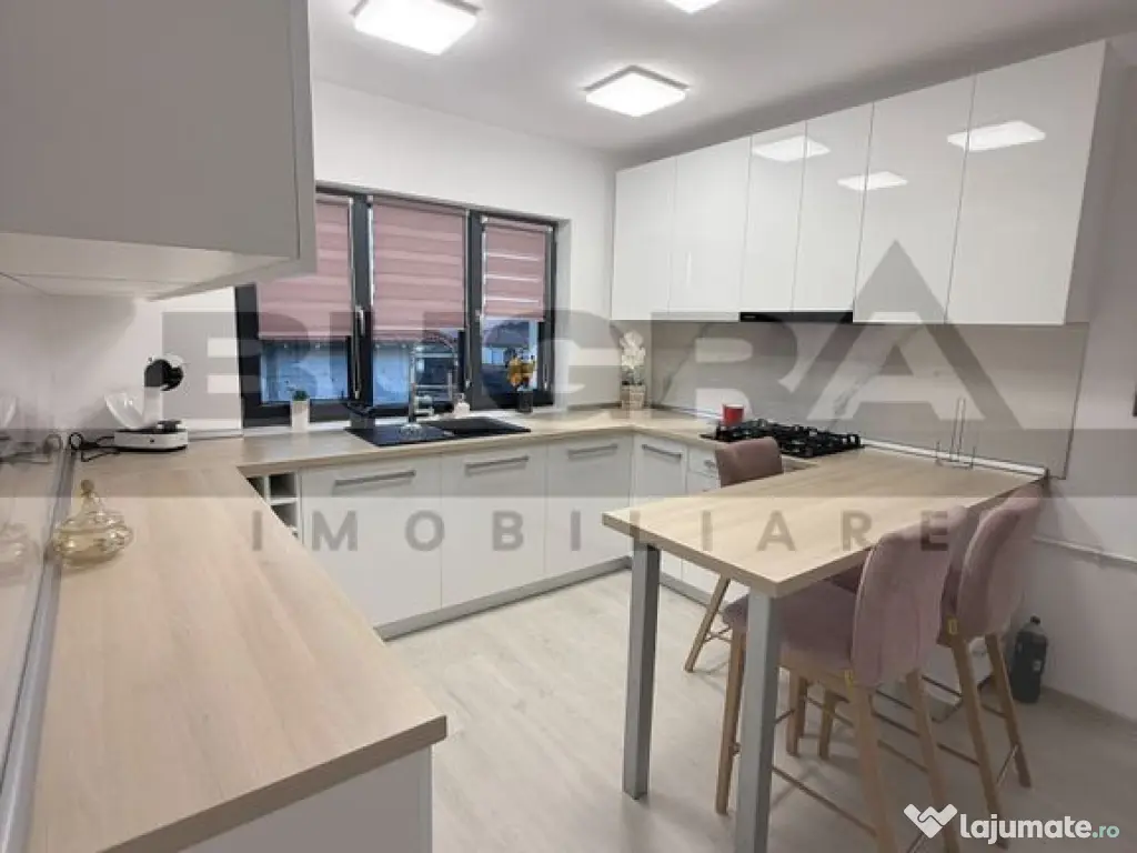 Casa individuala nouă, teren 450 mp, zona Dezmir