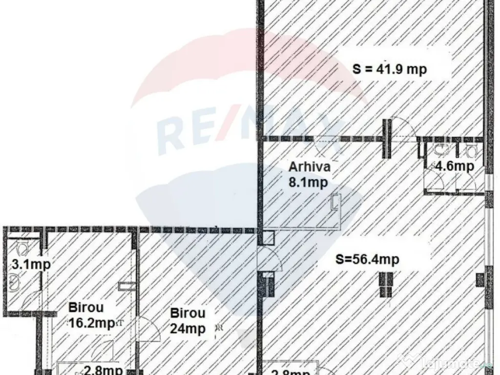 Spațiu de birouri de 160mp de închiriat în zona Calea ...