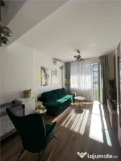 APARTAMENT LUX 2 camere MOBILAT cu GRADINA bloc NOU 