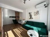 APARTAMENT LUX 2 camere MOBILAT cu GRADINA bloc NOU 