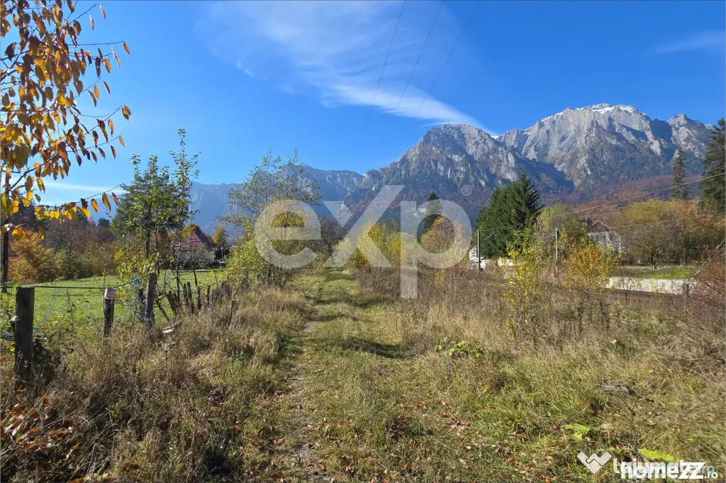 Teren intravilan în Bușteni, cu vedere spectaculoasă spre