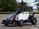 Kart electric cu functie Drift, BMW Motosport 2x 250W, 24V sasiu ajustabil Grey