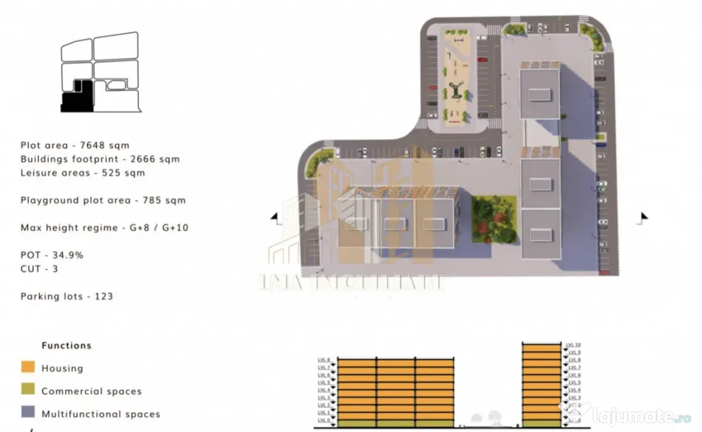 Teren intravilan cu proiect si autorizatie de construire Bra