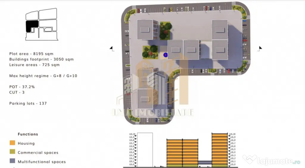 Teren intravilan cu proiect si autorizatie de construire Bra