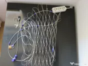 Plasă oțel protecție bagaje 80x60x30 cm 