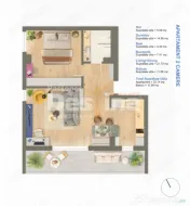Apartament 2 camere cu loc de parcare inclus! 