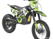 Motocicleta electrica Kinderauto Motobike 35 1500W 48V roti 14/12 Green 