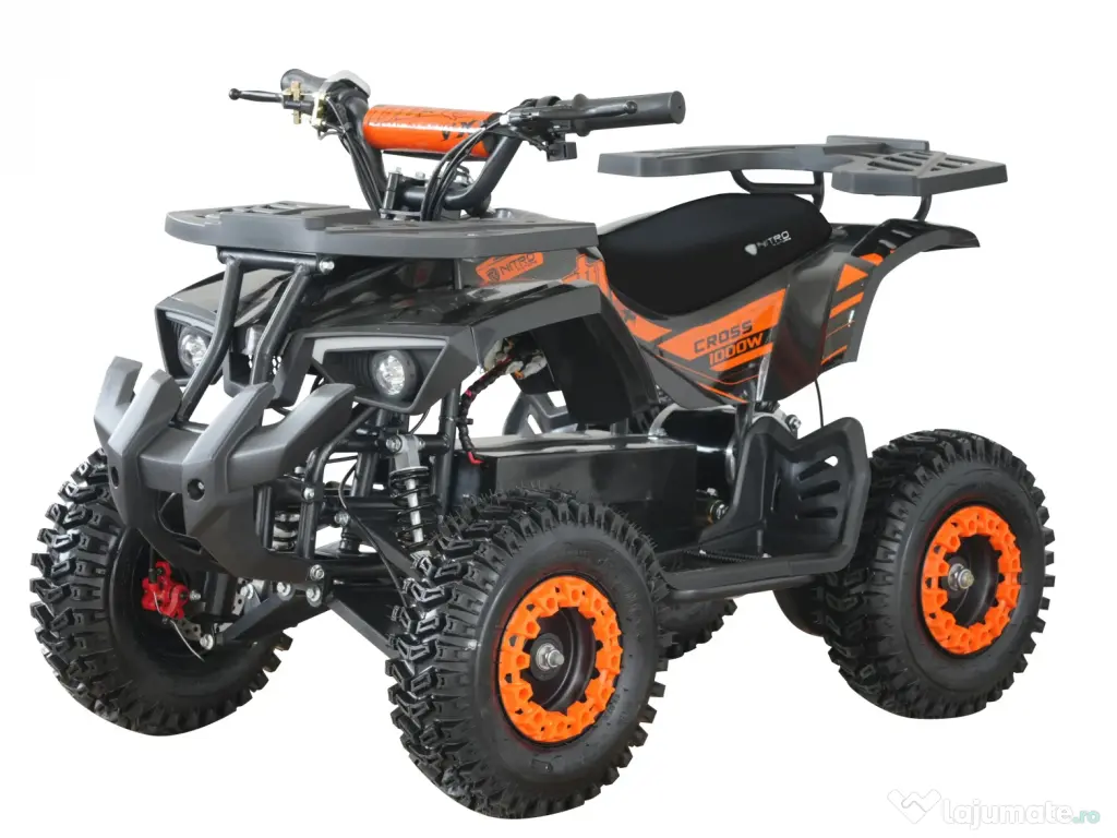 ATV electric NITRO Dusty VX Cross 1000W 36V Snowy tyres Orange