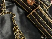 Poșetă lucrata manual cu portofel 