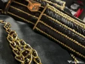 Poșetă lucrata manual cu portofel 