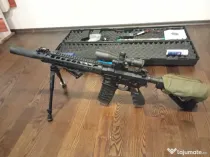 Kit airsoft GC16 Predator trepied luneta +accesorii