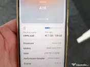 Oppo A38 128GB Impecabil, Cutie, Cablu USB, Folie de rezerva 