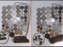 Monede si diferite obiecte vechi colectie