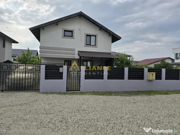 Casa mobilata si utilata- 4 camere - 2 bai - 350mp teren