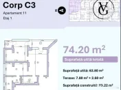 Apartament 3 camere nou - Mamaia Nord - Piscina & Fitness 