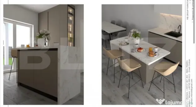 Duplex 4 camere Premium de Vânzare în Urseni – Finisaje
