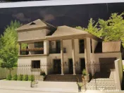 Casă la roșu cu posibilitate de personalizare proprie-tere 