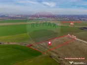 Teren intravilan 10.000 mp în Zona Industrială Sud Arad 