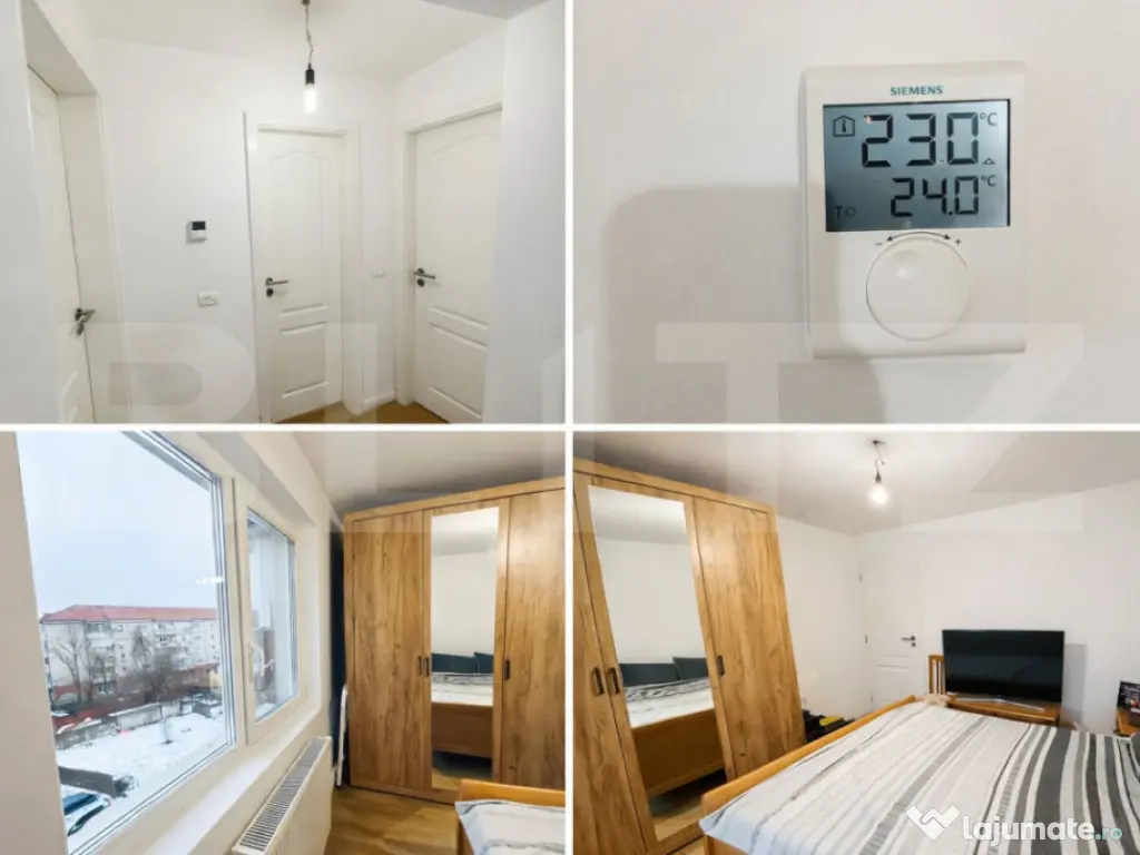 Apartament renovat- 2 camere transformate in 3, zona Bucovi