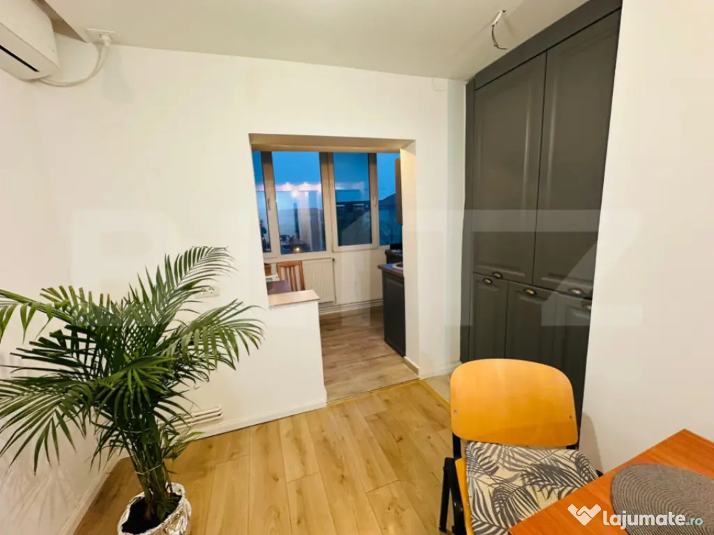 Apartament renovat- 2 camere transformate in 3, zona Bucovi