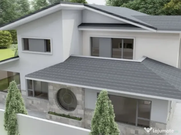 Super locatie, padure Rosu, vila în constructie 290 mp , te