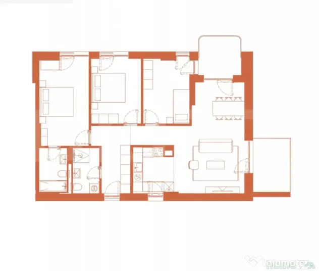 Comision 0! River by Hexagon, Apartament 4 camere, 95.6 MP, - Cluj-Napoca (Cluj)