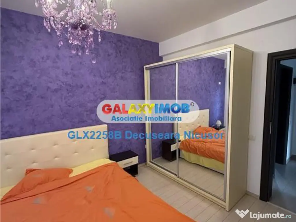 Apartament 2 camere Militari Residence, mobilat Utilat 75.90