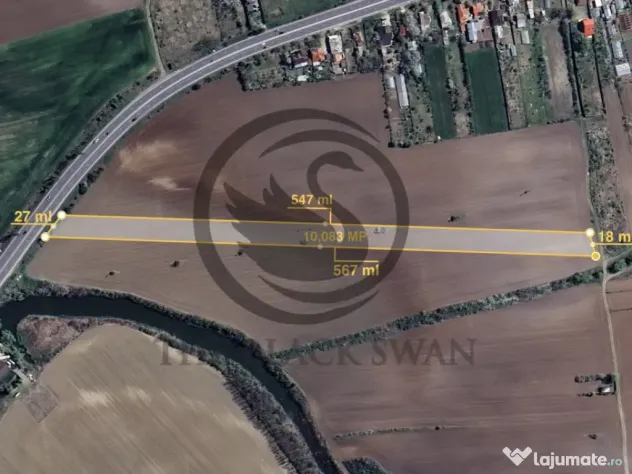 Teren intravilan de vanzare | 10.083 MP | DN1, Potigrafu ...